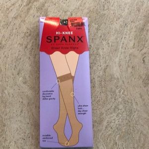 Spanx Sheet Knee Highs - 2 pairs black